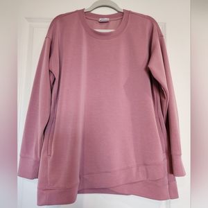 Sage Collective Women's Medium Pink Long Sleeve